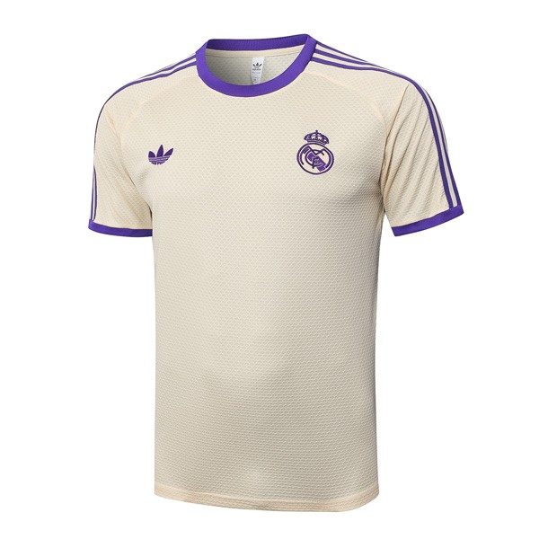 Camiseta Entrenamiento Real Madrid 2025/26 Amarillo 3